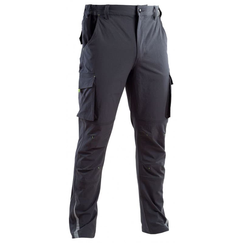 PANTALONE DA LAVORO 'RIDER' NERO Tg. M (48-50) - 2