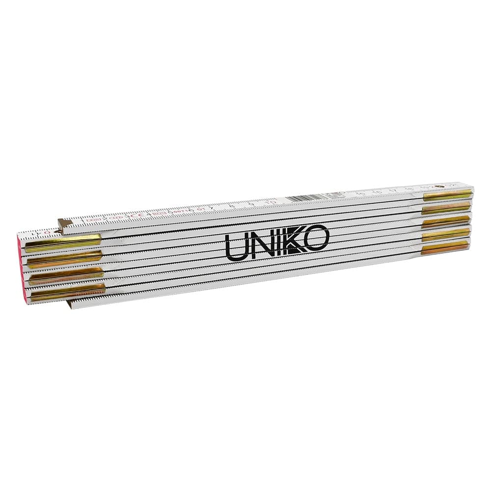 DOPPIO METRO 'UNIKO' colore bianco- 10 pezzi  - UNIKO