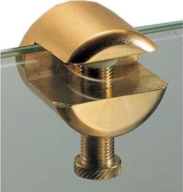 Mensolina Reggivetro a Morsetto Anna Nichelato Lucido Spessore Max 1218008 - 2