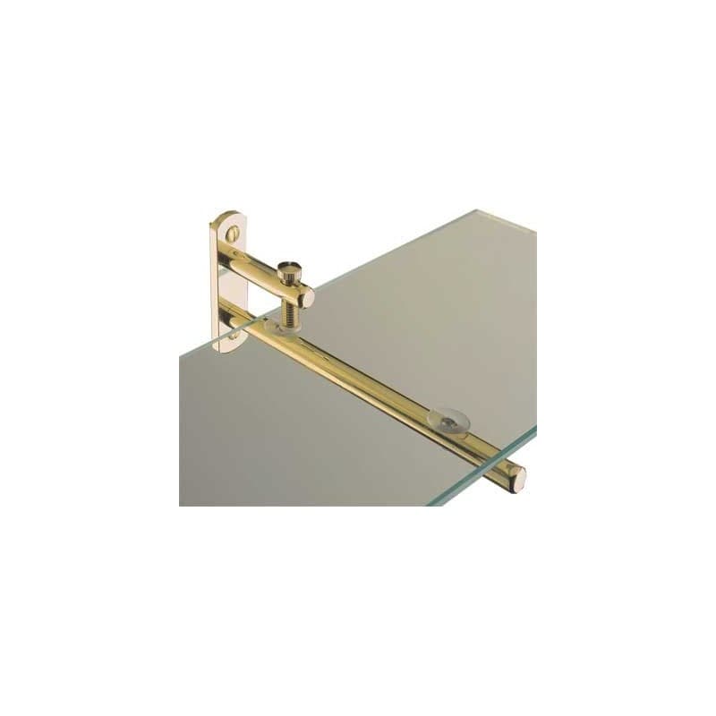 Reggimensola con Regolatore 10 cm Ottone Nichelato 6 Pezzi - 2
