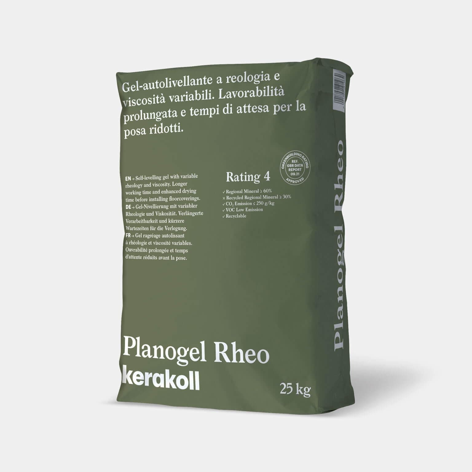 Gel Autolivellante Planogel Rheo Kerakoll 25 kg Kerakoll
