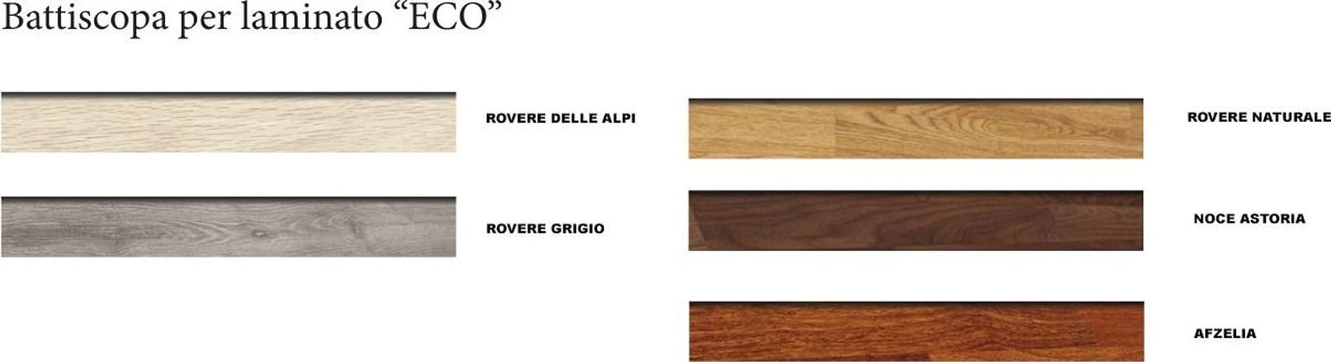 Battiscopa per Laminato Eco Colore Rovere Grigio 2 m Lineari - 3