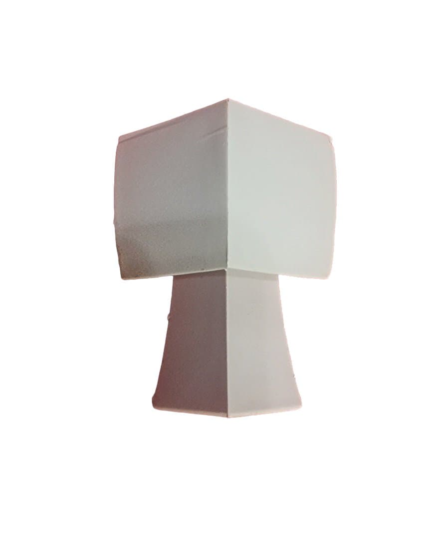 Angolo Esterno per Gocciolatoio Curvo 5,5 Grigio Chiaro (RAL 7047) 10 Pezzi - 2