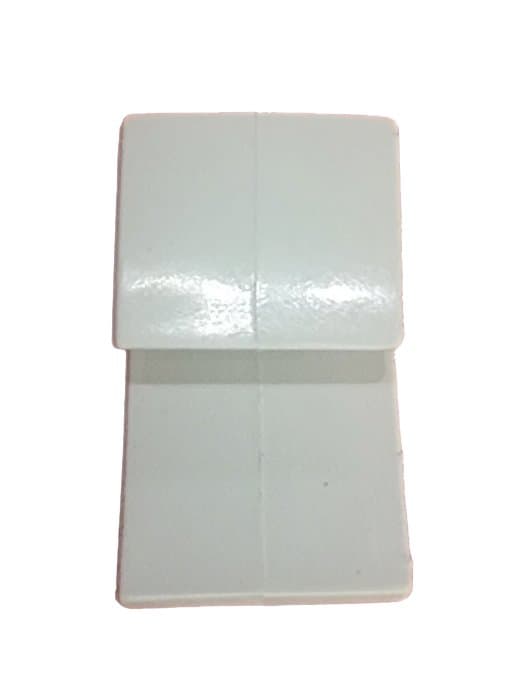 Giunto di Raccordo per Gocciolatoio Curvo Grigio Chiaro (RAL 7047) 10 Pezzi - 2