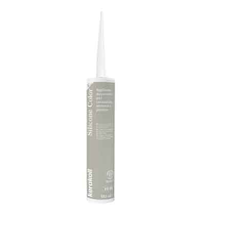 SILICONE PER PIASTRELLE 'SILICONE COLOR' KERAKOLL 310 ml - Colore KK 153 - KERAKOLL
