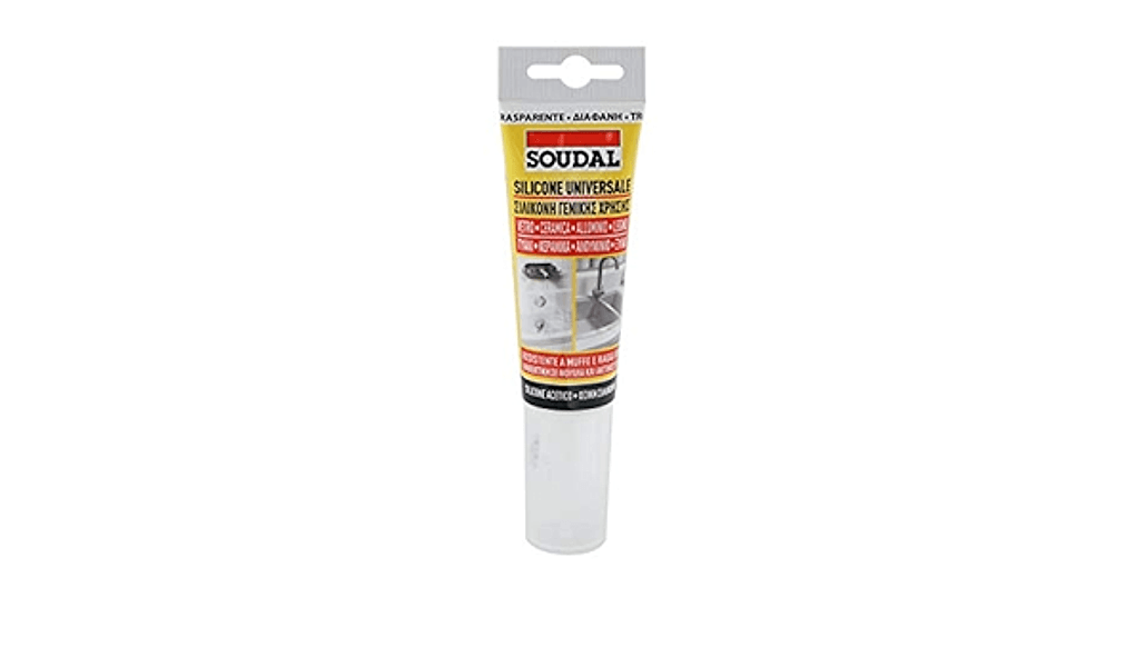 Silicone Universale in Blister Soudal 60 ml Nero - 2