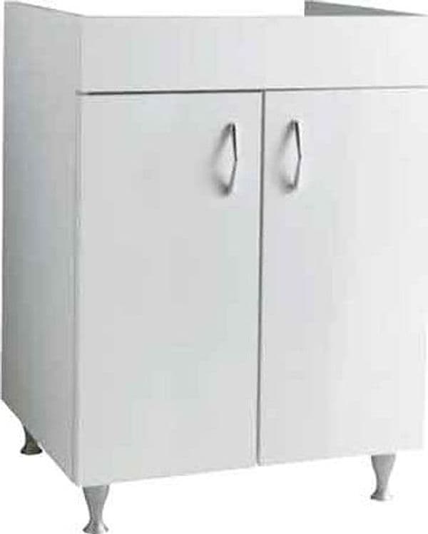 Mobile Universale per Lavatoio Cm P. 60 x L. 60 con Piedi