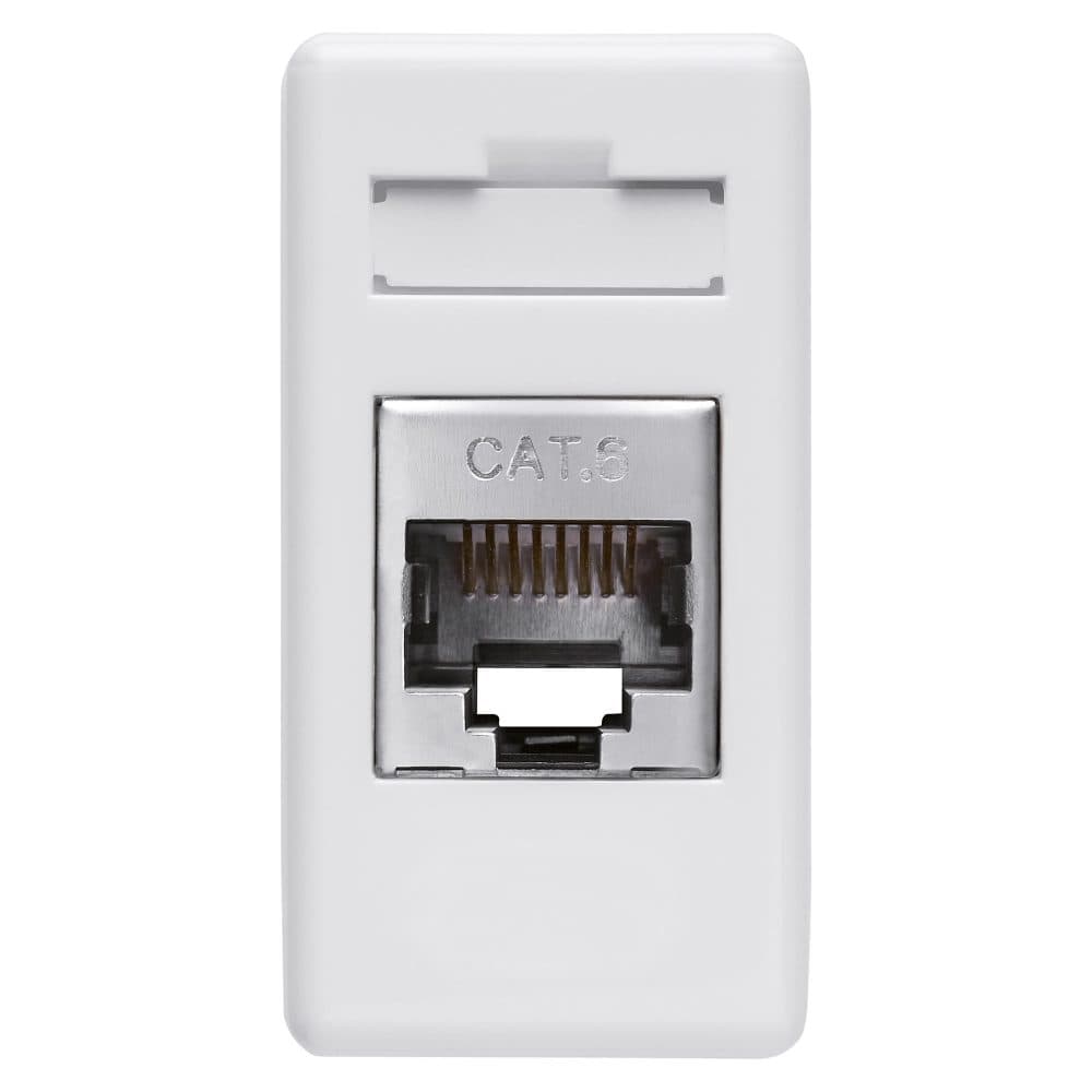 PRESA TELEFONICA RJ45 CAT 5E 'SISTEM' FTP - Bianco - GEWISS