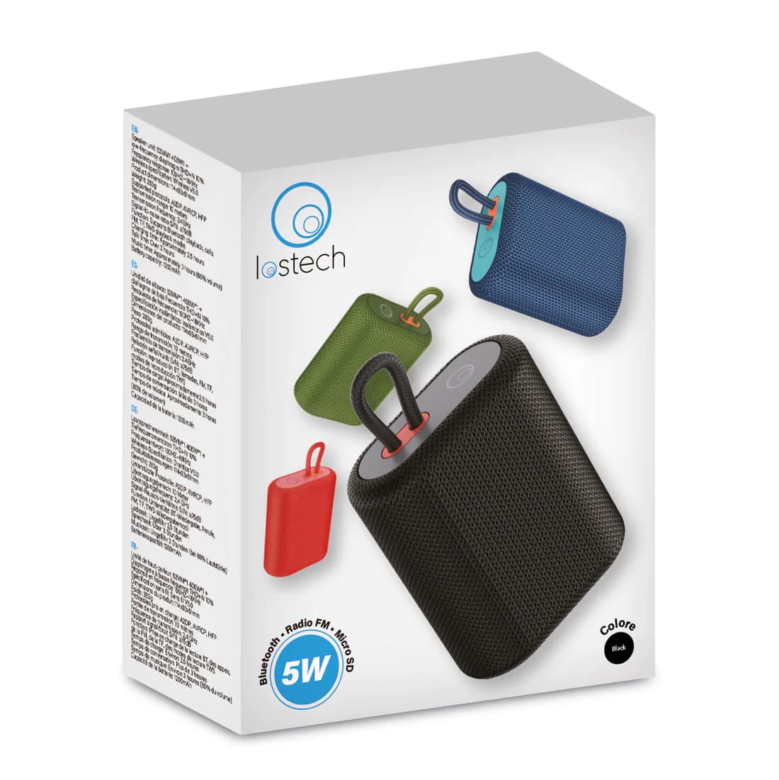 Altoparlante Bluetooth 5W Lostech Colore Nero - 2