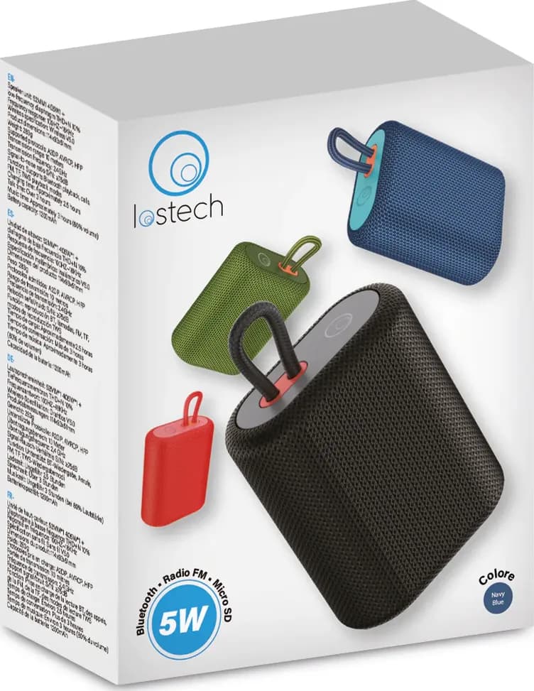 Altoparlante Bluetooth 5W Lostech Colore Blu - 2