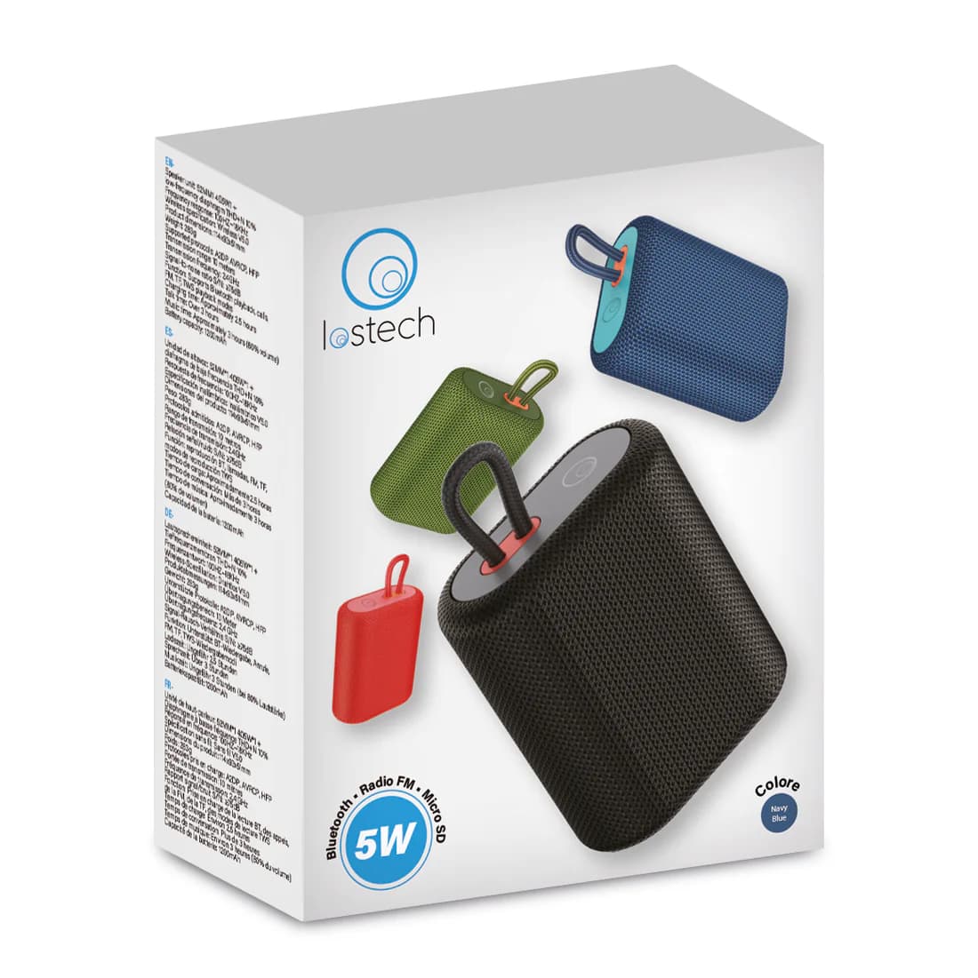 Altoparlante Bluetooth 5W Lostech Colore Blu - 2