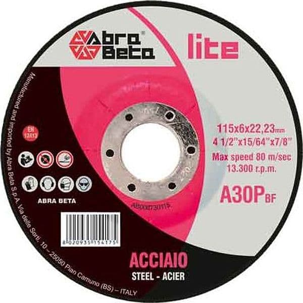 Disco da Sbavo per Ferro Abra Beta Ø 230 x 6,4 mm