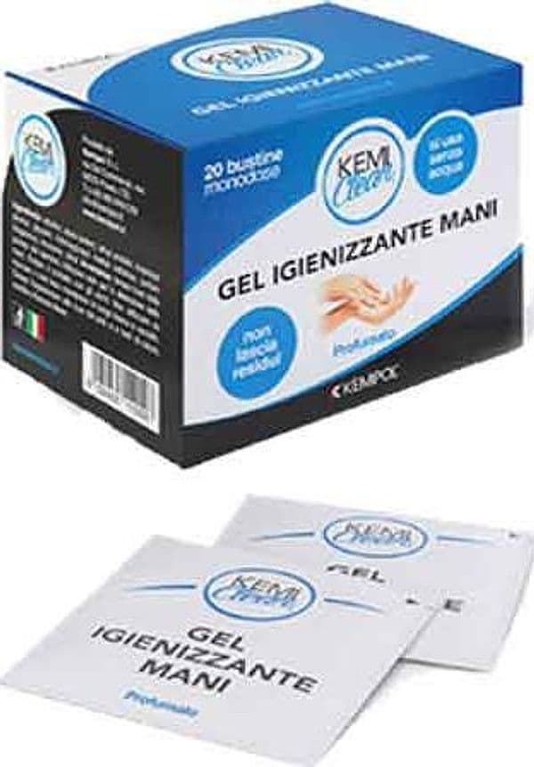 Bustine Igienizzanti Confezione da 20 Bustine Monodose