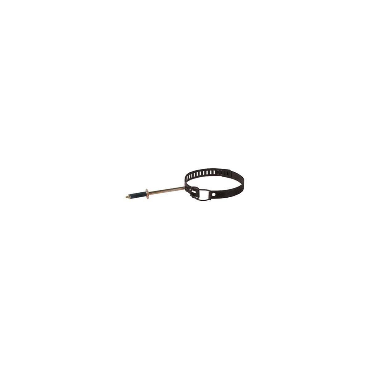Fascetta Reggitubo per Stufa Ø 130 180 mm Colore Bianco - 2