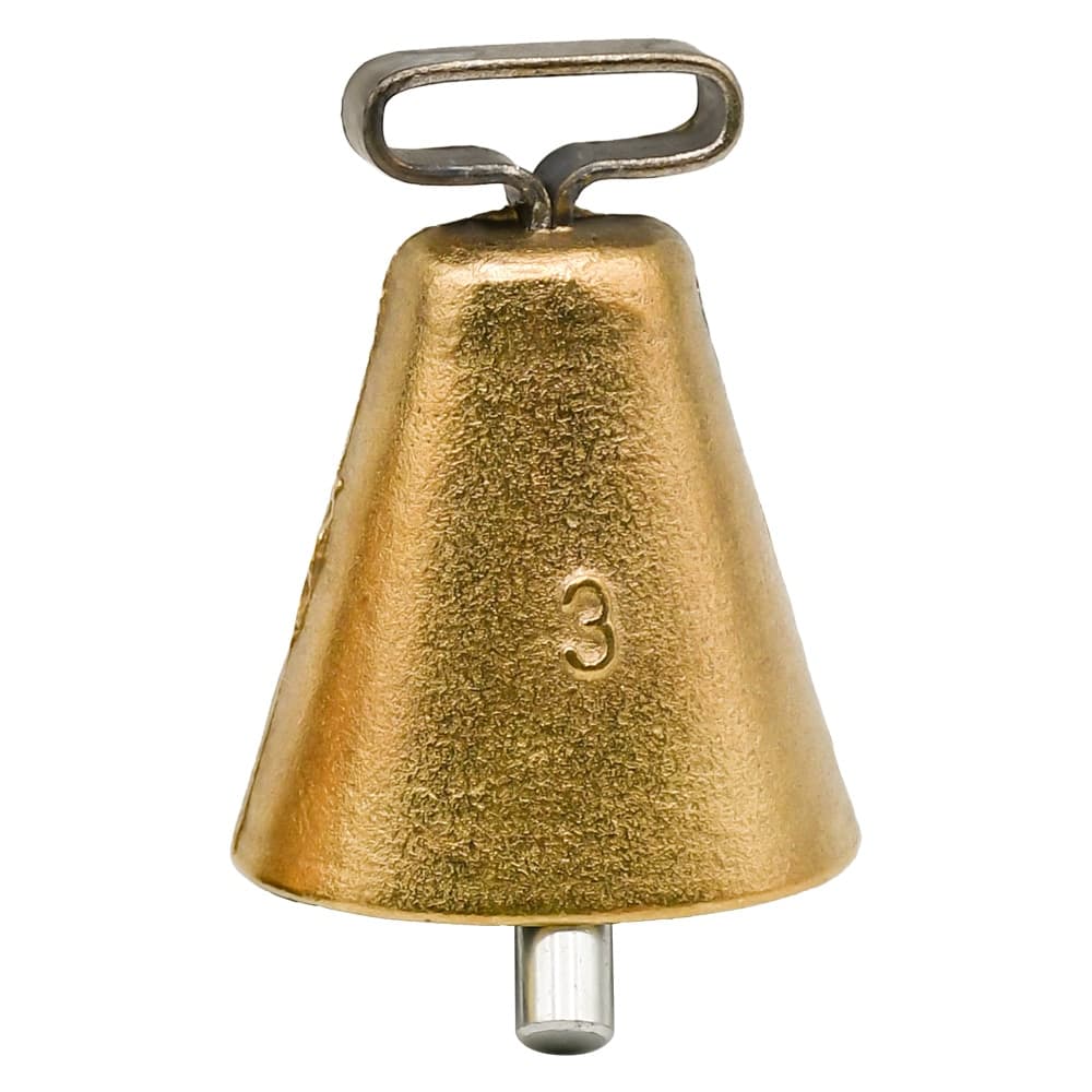 CAMPANA OVALE n. 3 - cm 5,9 - gr 80  - BricoGo - 2