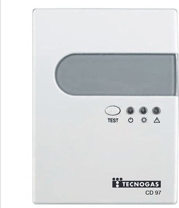 Rilevatore a Parete CD97 per Monossido di Carbonio Co+gpl 00000554061 - 2
