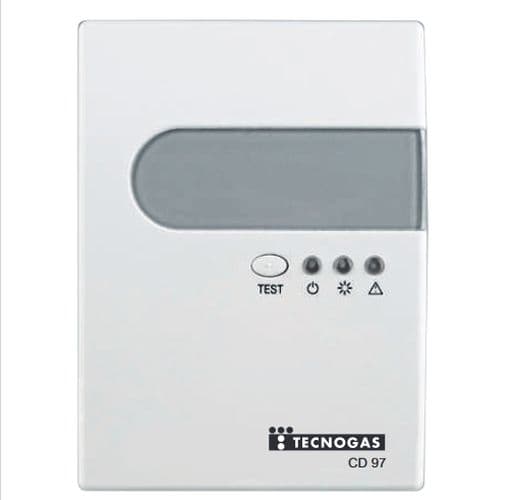 RILEVATORE A PARETE CD97 PER MONOSSIDO DI CARBONIO CO+GPL 00000554061 tecnogas - 2
