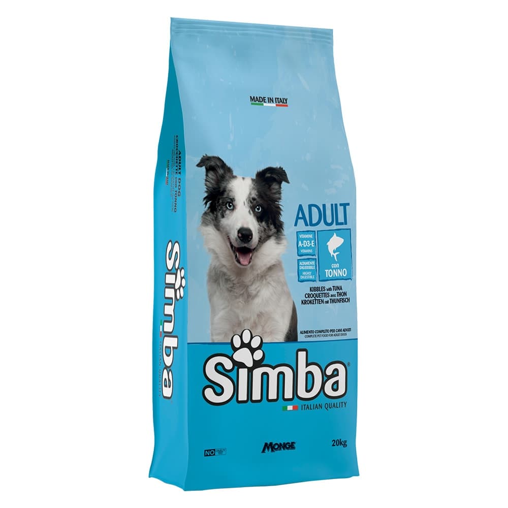 CROCCHETTE PER CANI 'SIMBA' tonno - kg 20  - MONGE