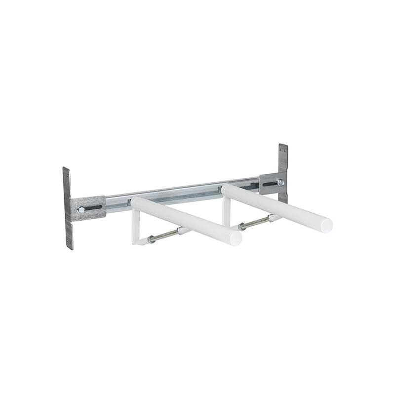 Staffa di Fissaggio per Pilozzi per Cartongesso Dh Regolaz 540 a 630 mm - 2