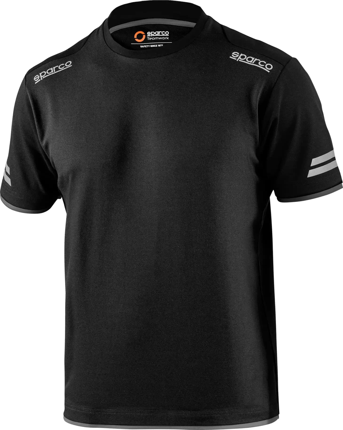 T Shirt da Lavoro Tucson Tg.m Nero Grigio Sparco