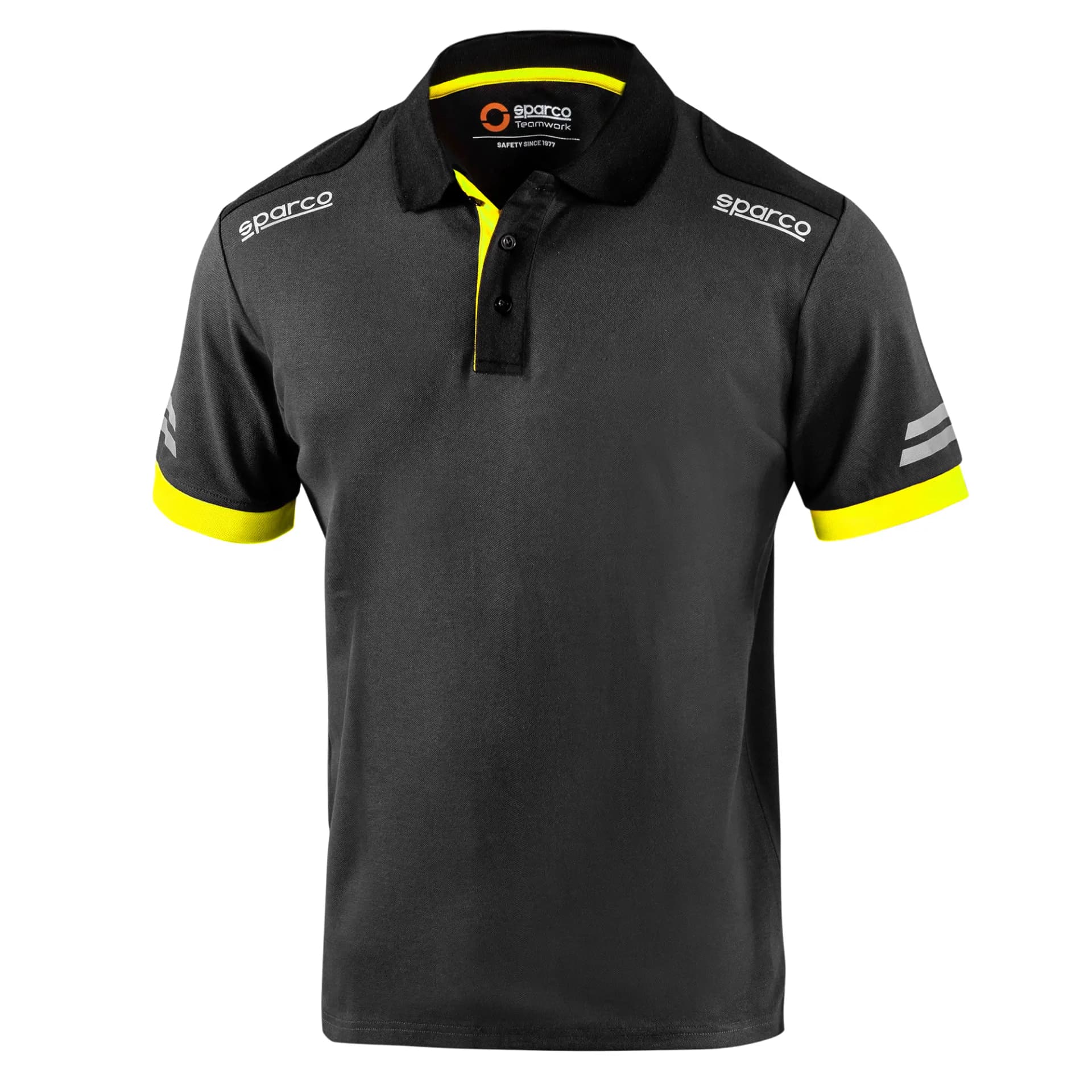 Polo da Lavoro Toledo Tg.l Grigio Giallo Sparco