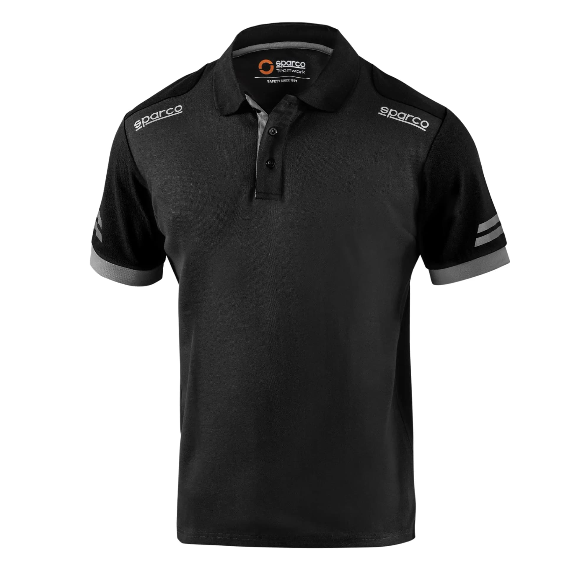 Polo da Lavoro Toledo Tg.xxl Nero Grigio Sparco