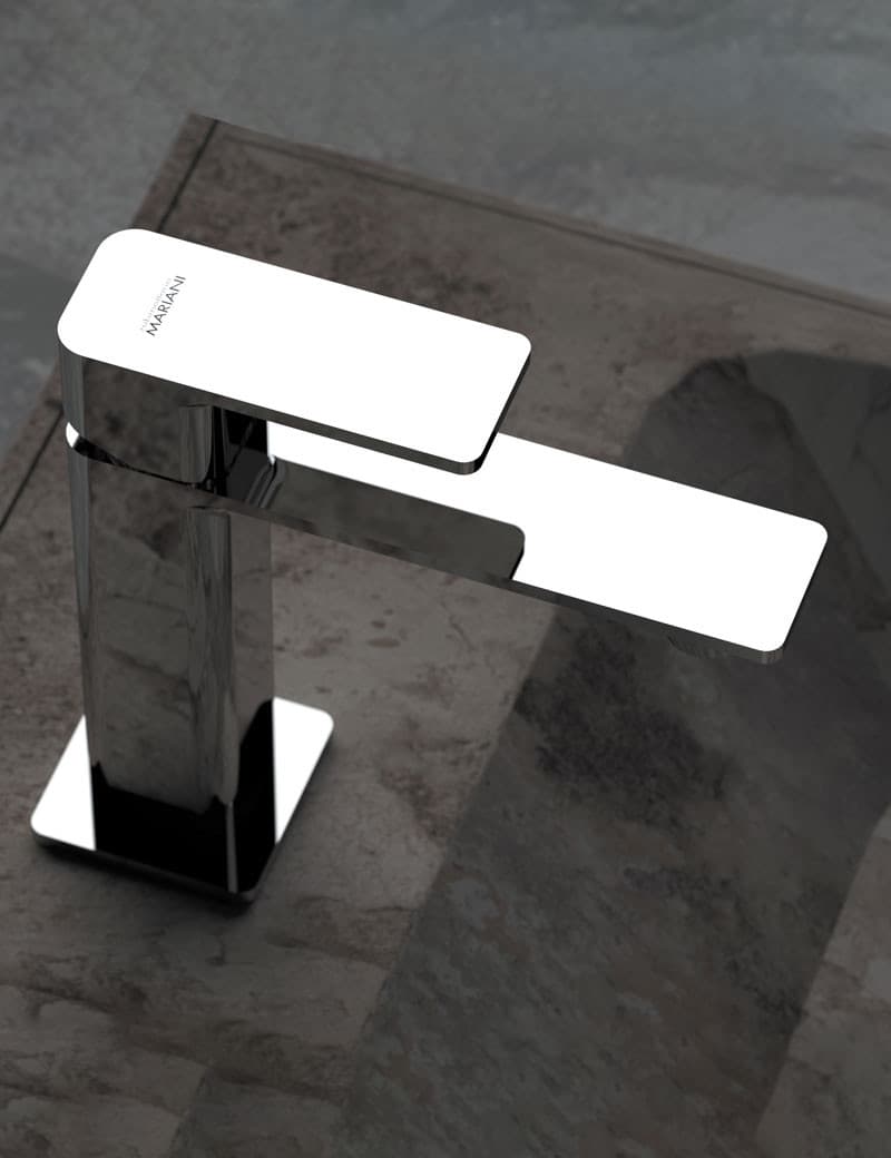 Rubinetto Miscelatore Monocomando Lavabo Senza Scarico Maria Visual INOX - 3