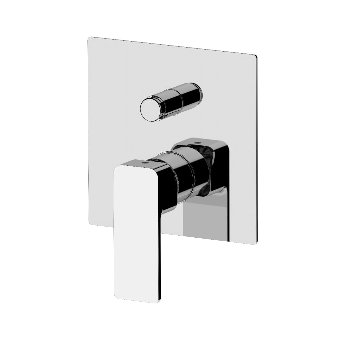 Rubinetto Miscelatore Monocomando Incasso con Deviatore Maria Visual INOX - 2