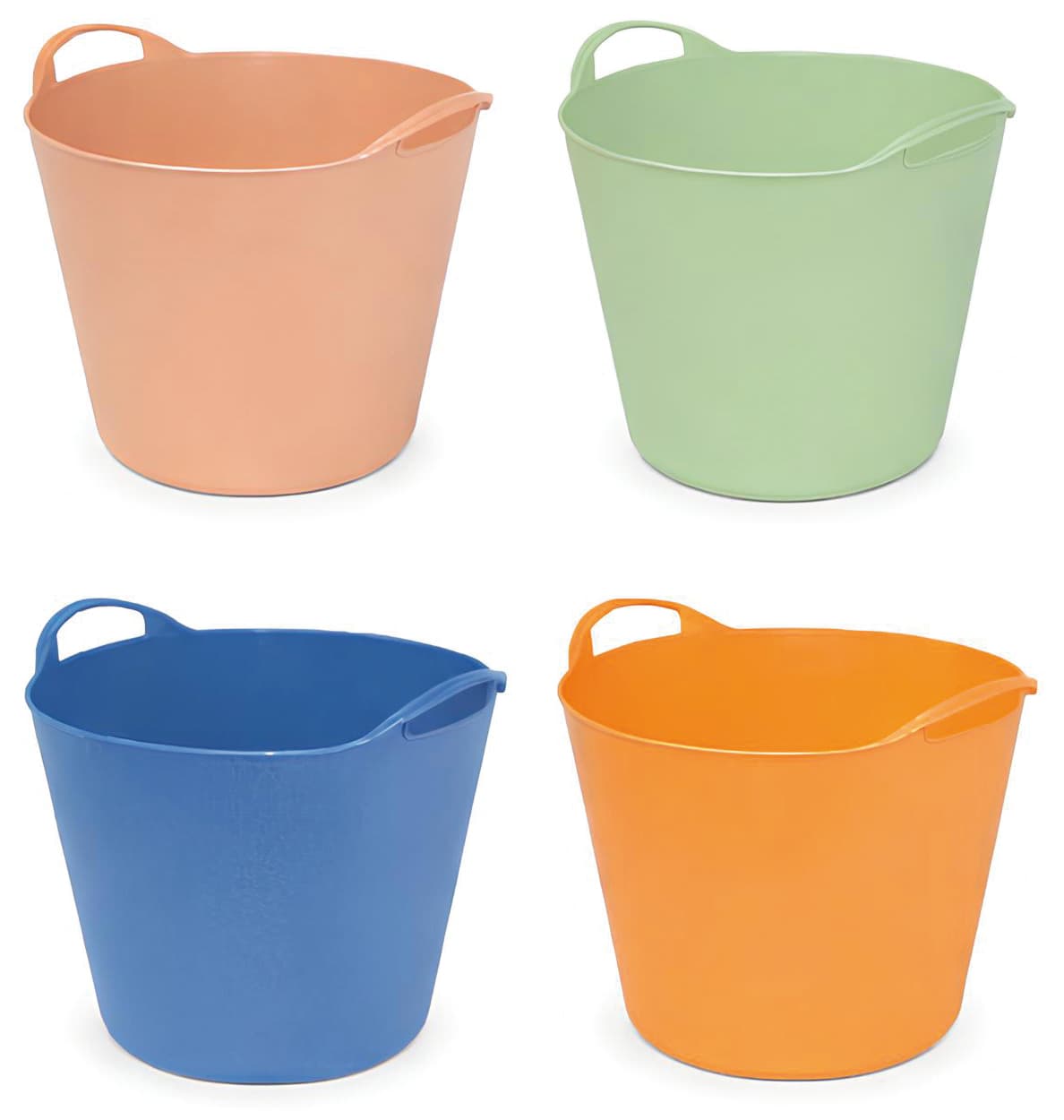 Secchio Contenitore Multiuso ''Flex Bag'' L 25 Ø Cm 38 5 Colore Assortiti - 2