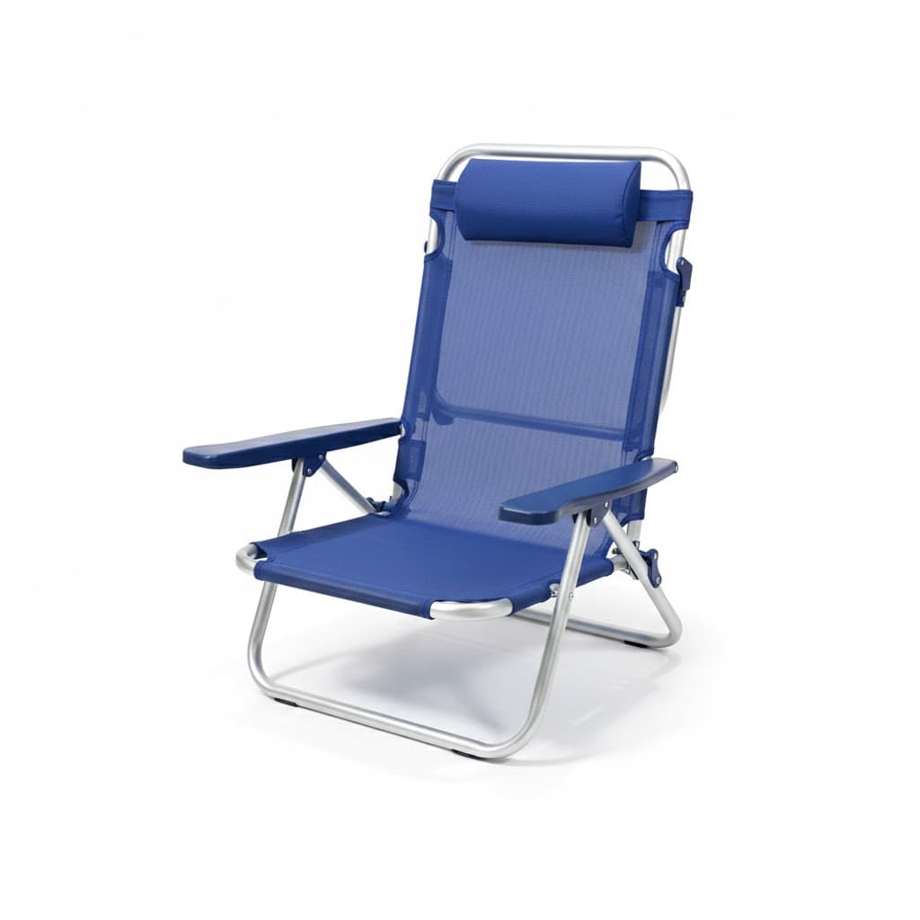 Spiaggina con Braccioli Telo Lif Vieste Colore Blu 2 Pezzi
