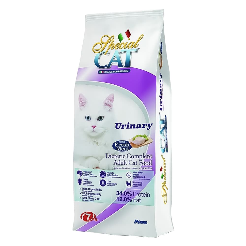 CROCCANTINI DIETETICI PER GATTI 'SPECIAL CAT' urinary - kg 7  - MONGE - 2