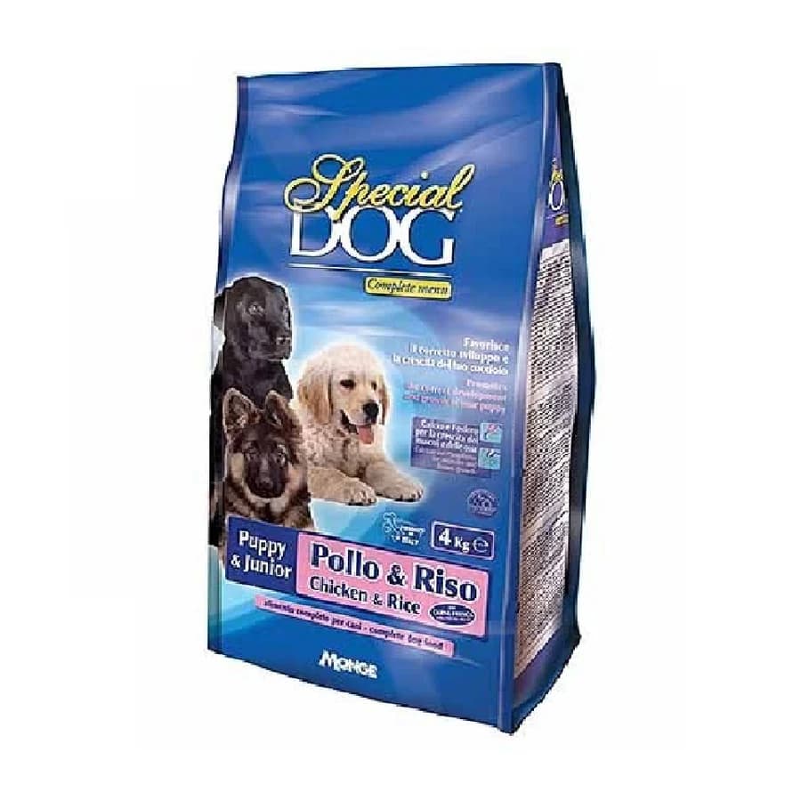 Crocchette per Cani Junior Pollo e Riso Monge Special Dog 1,5 kg