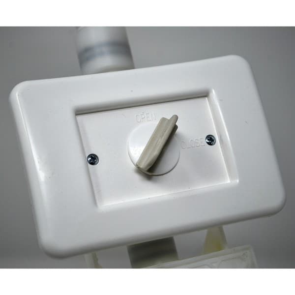 Sifone ad Incasso Anti Odore con Rubinetto Apertura Tubi Ø 20 mm GIS - 2