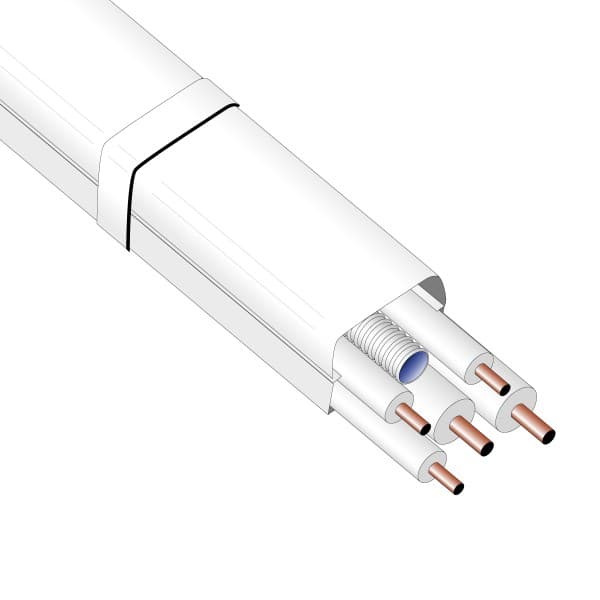 Giunto Coperchio per Condizionamento in PVC 90XH65 Mm GIS - 2