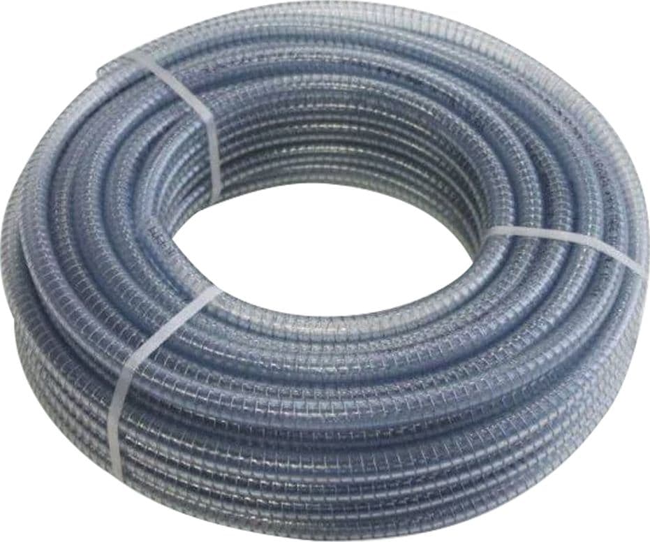 TUBO SPIRALATO ATOSSICO 'METALFLEX' Ø mm. 30 x mt. 30 - Ø est. 38 mm.  - FITT