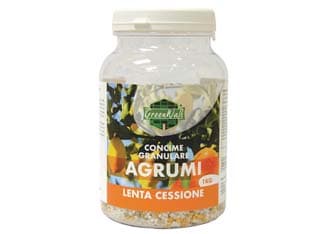Concime Granulare Lenta Cessione Agrumi 1 kg Greenwall 4 Pezzi