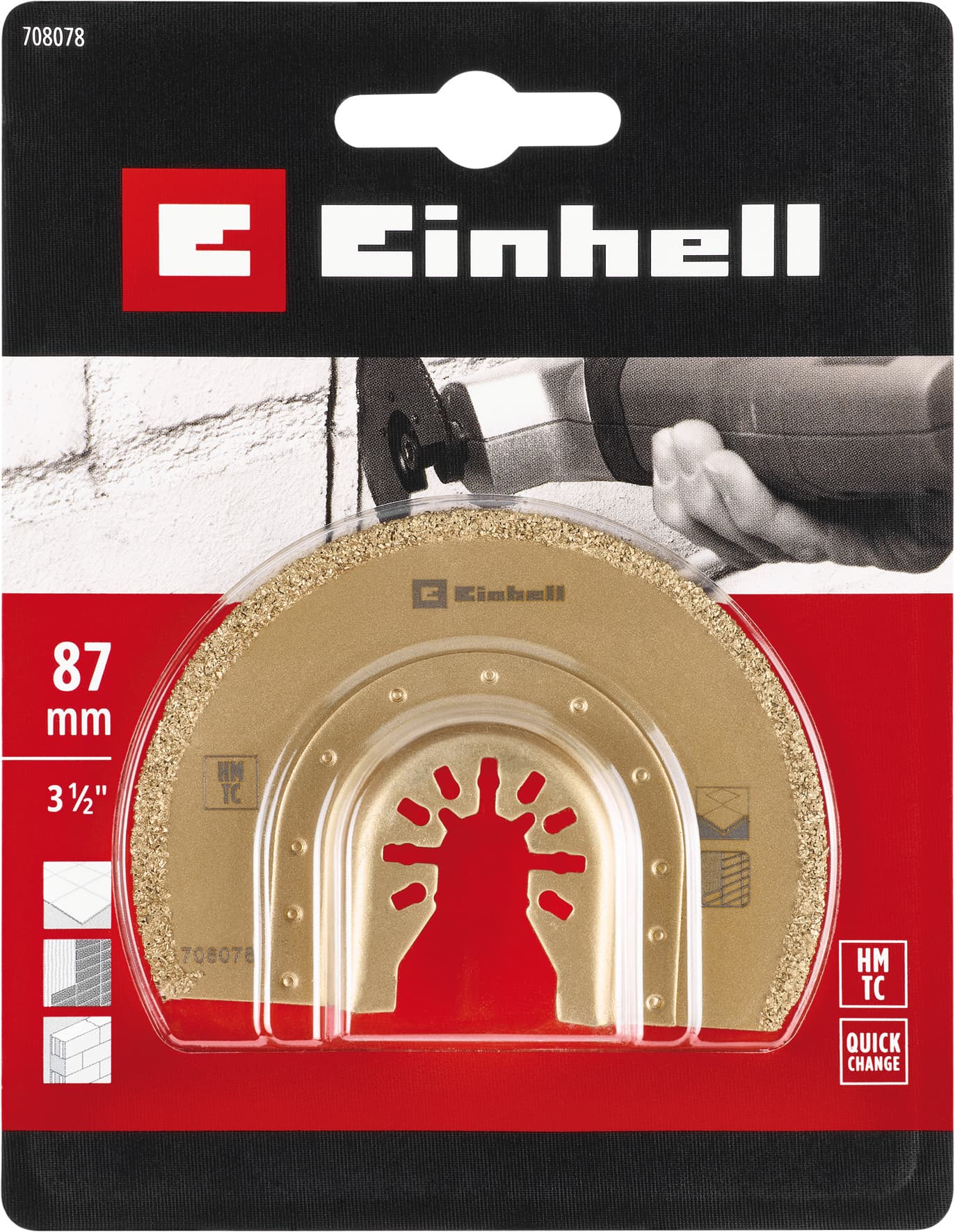 Lama Semicircolare Multifunzione Hm Mm 87 Einhell - 2