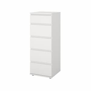 KIT CASSETTIERA NOVA 5 CASS 40,2X40X106,6CM BIANCO- TVILUM- 1,0 pz