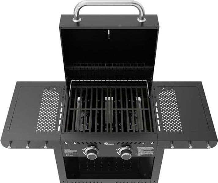BARBECUE A GAS CARRELLATO 'KASAGRILL' mod. 4 fuochi -kW 2.5 x 4 - cm 124,7 x 102 x 55  - KASART - 3