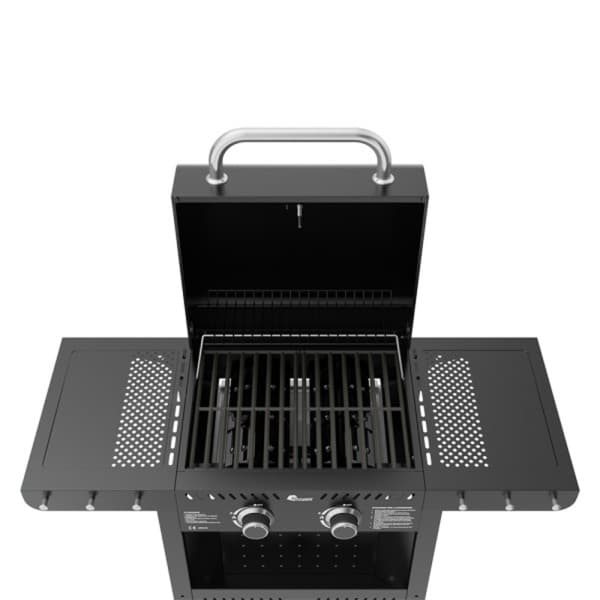 Barbecue a Gas Carrellato Mod 4 Fuochi kw 2,5 x 4 124,7 x 102 x 55 cm - 3