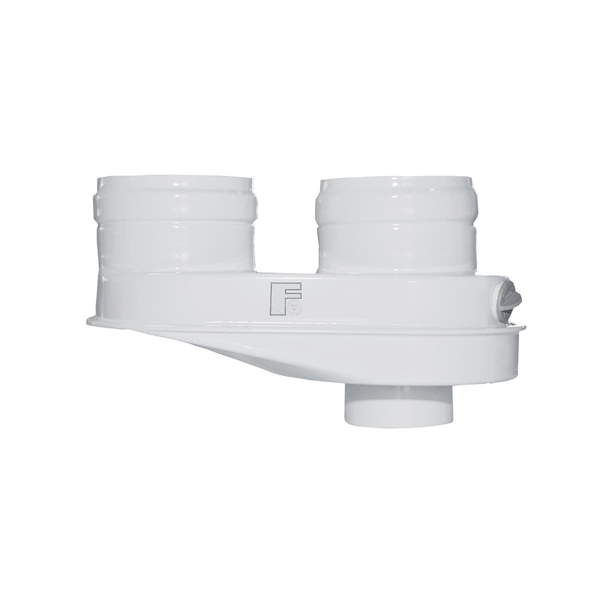 Kit Sdoppiatore F 80 x 80 Ferro Ø 80 x 80 - 2