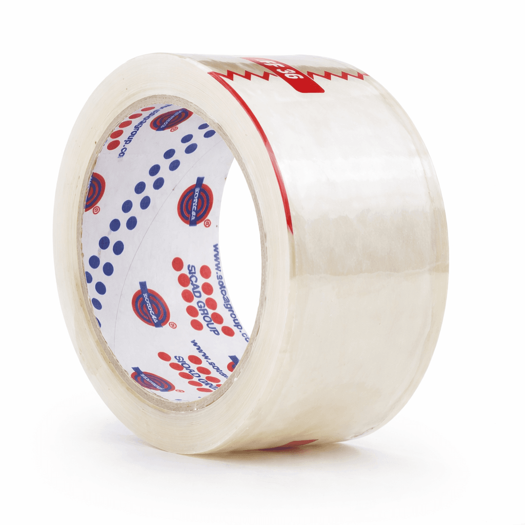 Nastro Imballo Adesivo Silenziato Eurocel PP 36NN Trasparente 50 mm x 66 mt 36 pezzi