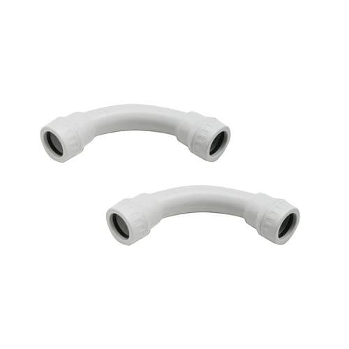 2 PZ CURVA A 90° IP65 PER TUBO RIGIDO D. 25
