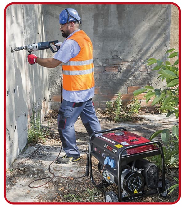Generatore di Corrente ''Em 4100'' 3200 W Pramac - 2