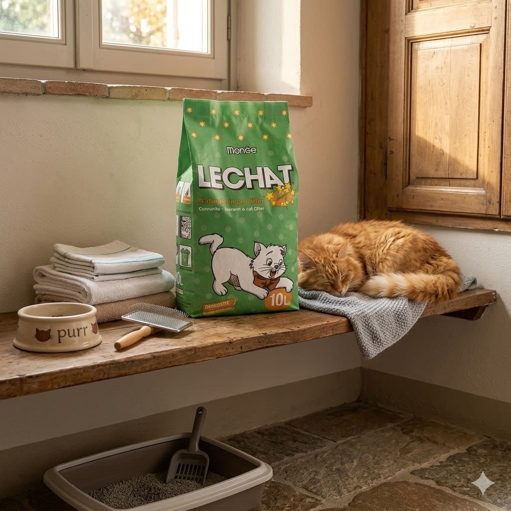 Lechat Lettiera per Gatti Profumata 10 Litri 3 Pezzi - 3