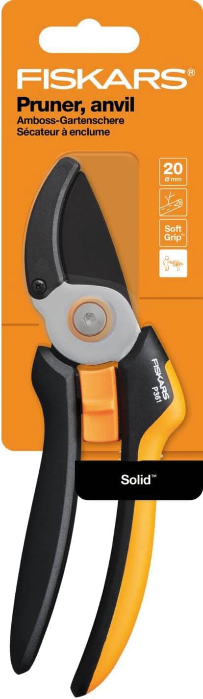 Forbici per Potatura Solid Incudine P361 Cm 20 5 Fiskars - 3