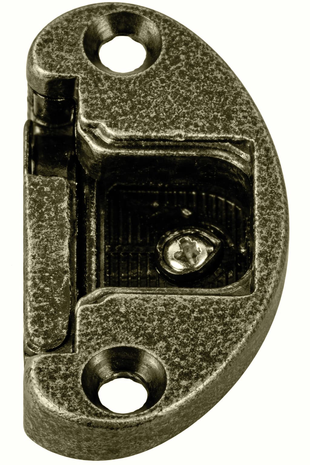 BASETTA PER CERNIERE PER MOBILI mm. 51,65x22,6 Col. Bronzo 10.00 pz