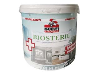 Lavabile Idrorepellente Biosteril per Interni Guelfi 5 l Bianca