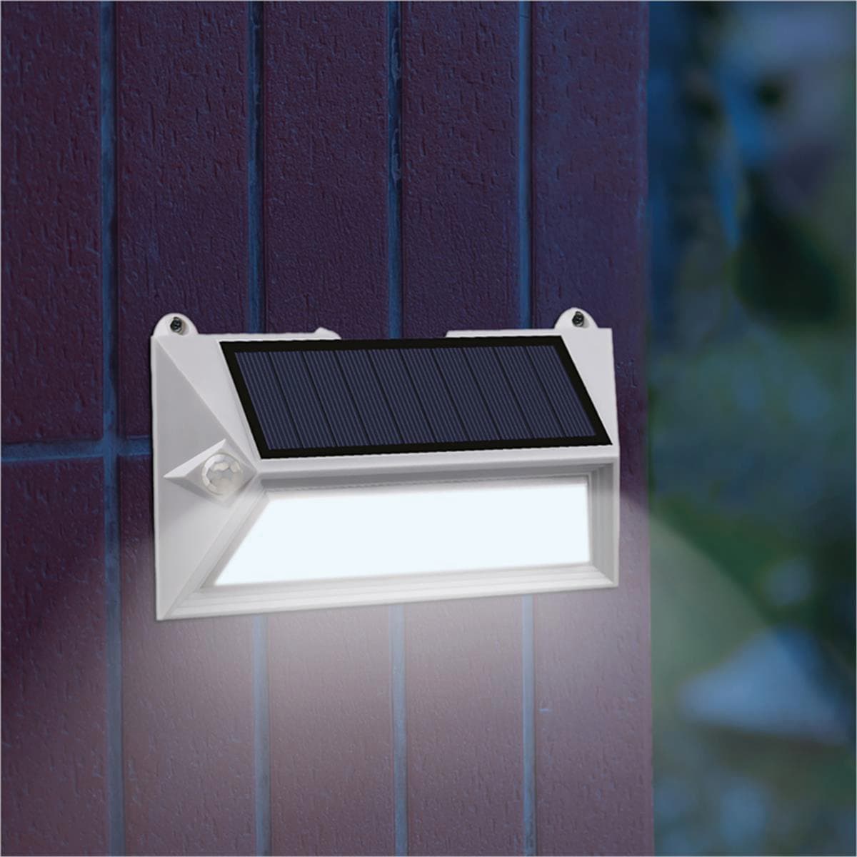 Lampada Solare con Doppio Sensore di Movimento 18 LED 0 2 Watt 150 Lumen - 2