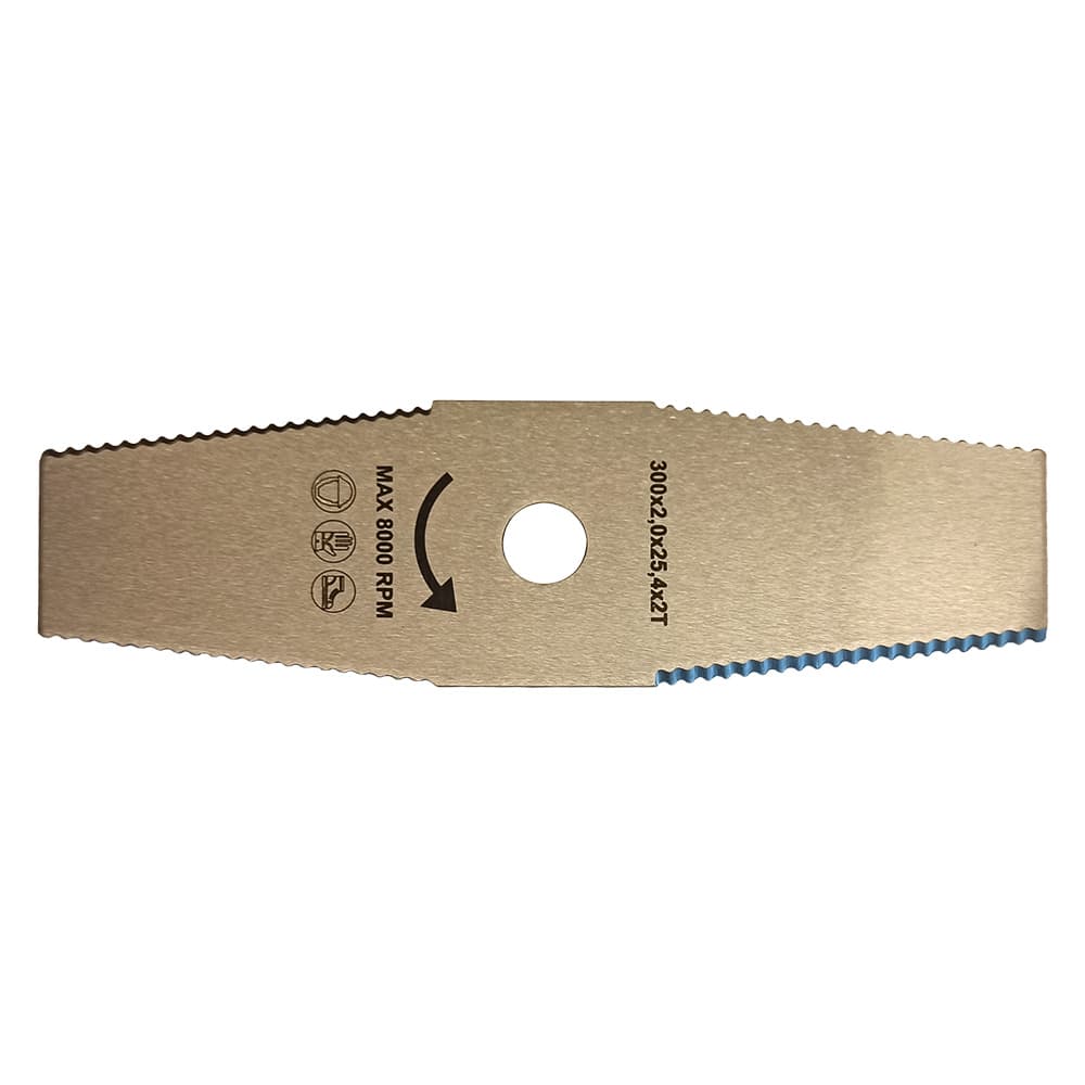 Lama a 2 Denti T 300 x 2,0 x 25,4 x 2 mm